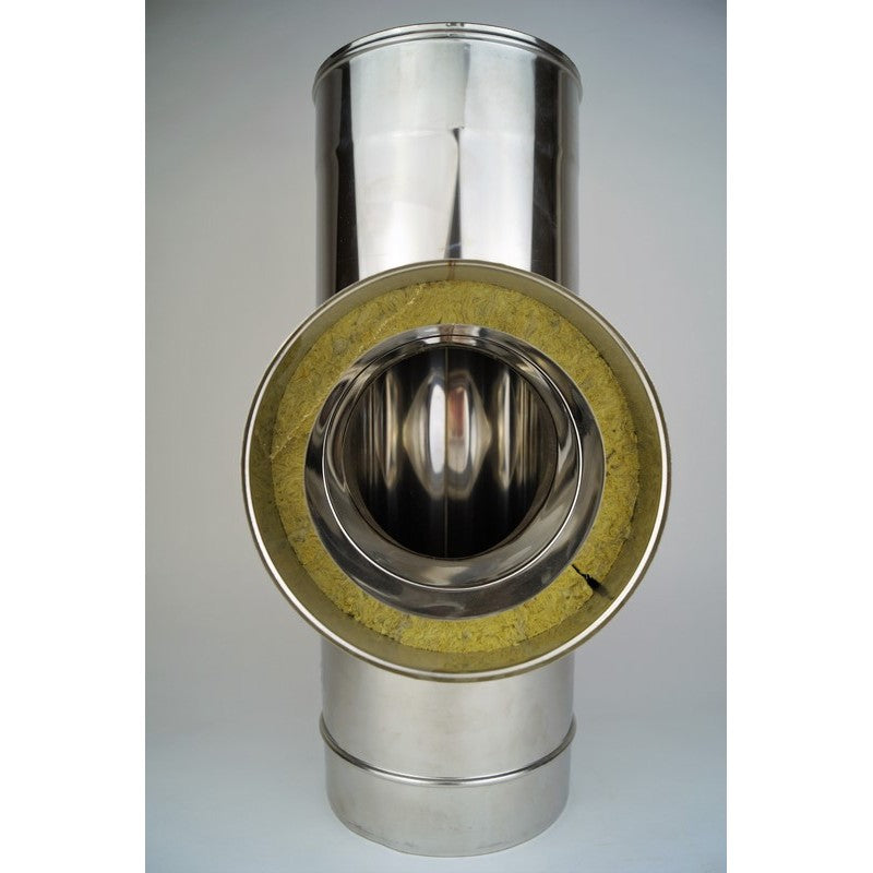 200mm Ø200-250RVS, T-STUK pijp