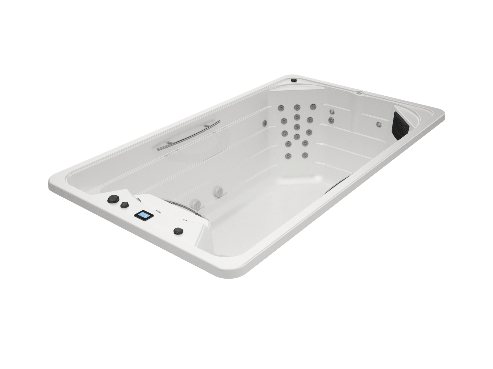 Zwemspa Compact pool-White-Zonder meubels