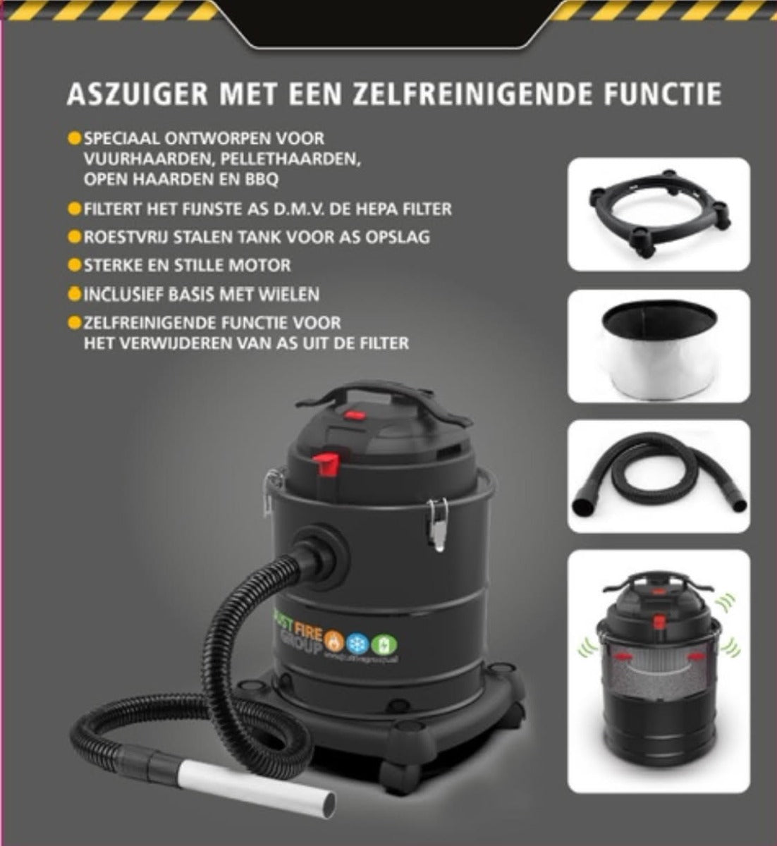 ASZUIGER SELF-CLEANING 1200W